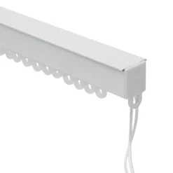 Rail à rideau extensible Millet blanc L.120/210cm GoodHome