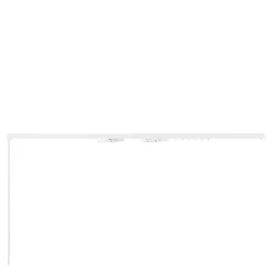 Rail à rideau simple extensible Thira blanc L.200/330cm GoodHome