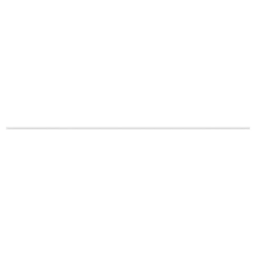 Rail à rideau simple Patras blanc L.180cm GoodHome