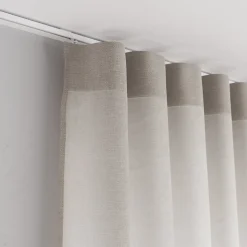 Rail à rideau simple Thira blanc L.250cm GoodHome