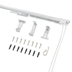 Rail filaire extensible simple GoodHome 60/90 cm Milet