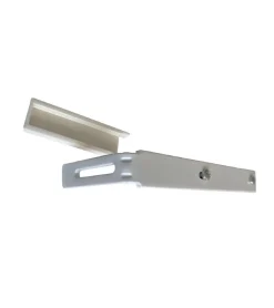 REV - Support Mural Double pour Tringles Rail L 160 mm