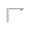 REV - Support Mural Simple pour Tringle Rail L 80 mm