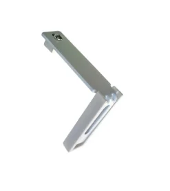 REV - Support Mural Simple pour Tringle Rail L 80 mm