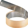 Règle de colleur en inox bords arrondis percée Ocai L.2m