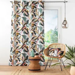 Rideau à Œillets 140 x 260 cm Polyester Imprimé Lavinia