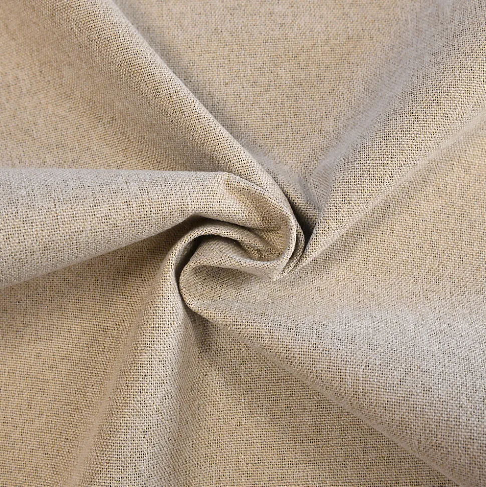 Rideau 100% occultant thermique phonique chiné (135x260 cm - Naturel)