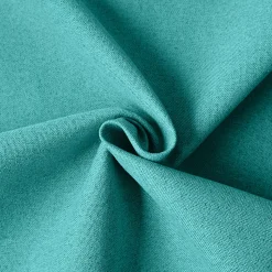 Rideau 100% occultant thermique phonique chiné (135x260 cm - Turquoise)