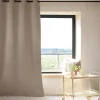 Rideau 100% occultant thermique phonique (135x260 cm - Taupe)