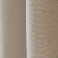 Rideau 100% occultant thermique phonique chiné (240x260 cm - Naturel)