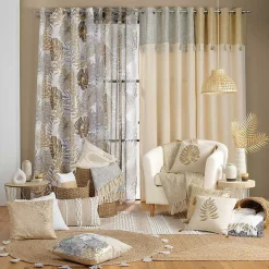 Rideau à pompons Sultan - 140 x 240 Douceur d'Intérieur
