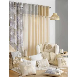 Rideau à pompons Sultan - 140 x 240 Douceur d'Intérieur
