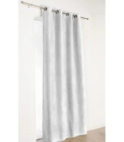 Rideau "Alaska" isolant 3 en 1 thermique, phonique et obscurcissant - 140x260cm - Ecru