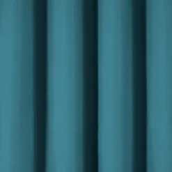 Rideau déco uni occultant et thermique (140x260 cm - Bleu)