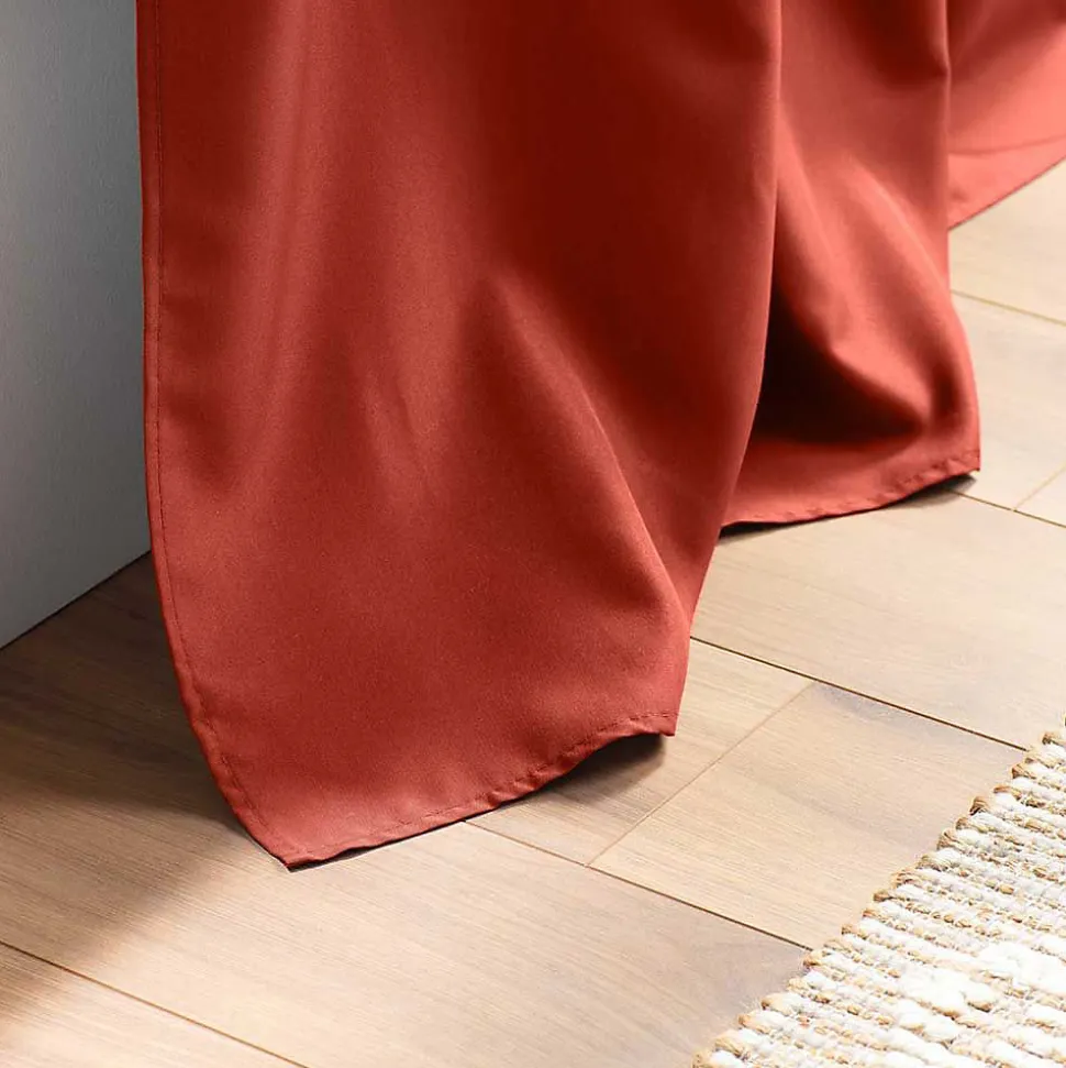 Rideau Essentiel - 140 x 260 Terracotta Douceur d'Intérieur