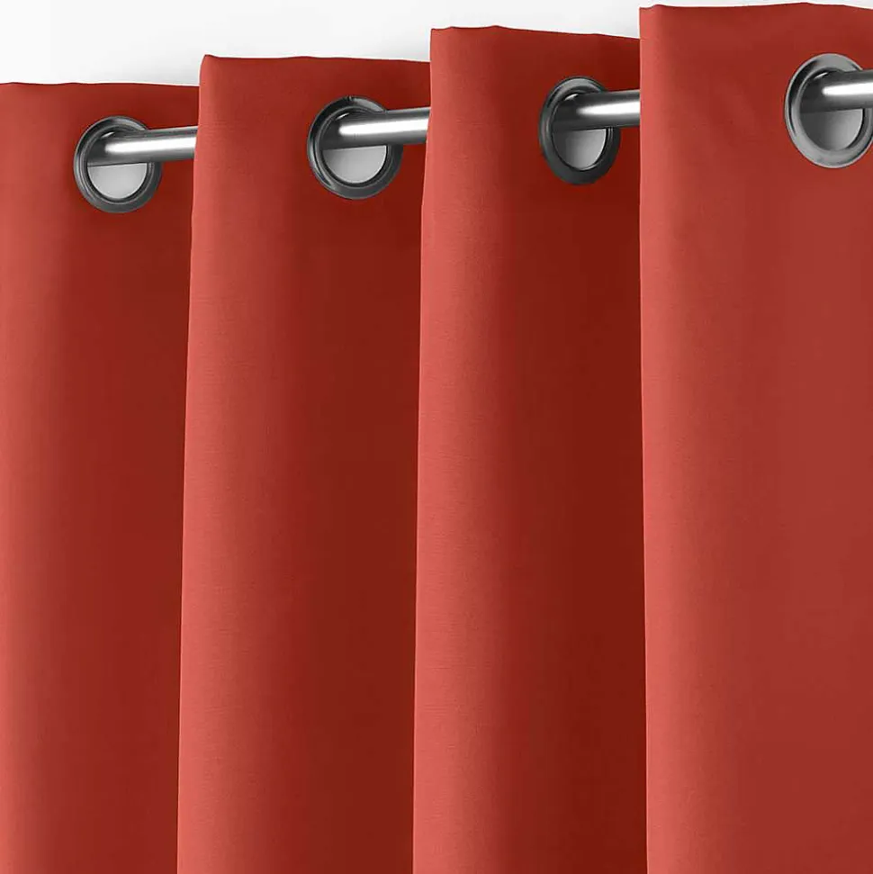 Rideau Essentiel - 140 x 260 Terracotta Douceur d'Intérieur