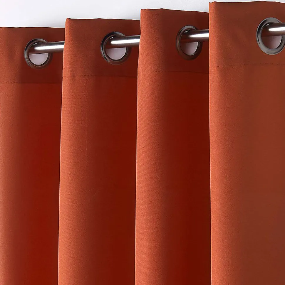 Rideau Essentiel - 140 x 260 Terracotta Douceur d'Intérieur