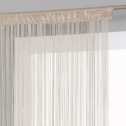 Rideau fil - beige - 90x200 cm - Atmosphera