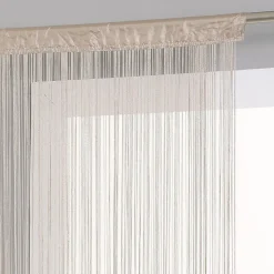 Rideau fil - beige - 90x200 cm - Atmosphera