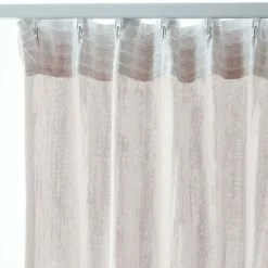 Rideau galon fronceur 140x240 cm Gaze de Coton Chantilly