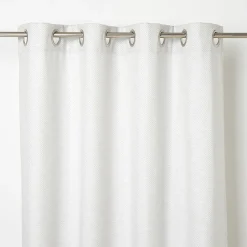 Rideau GoodHome Danville coloris naturel l.140 x h.260 cm
