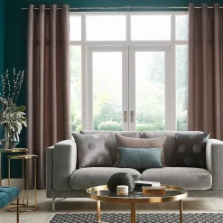Rideau GoodHome Digga gris l.140 x H.260 cm