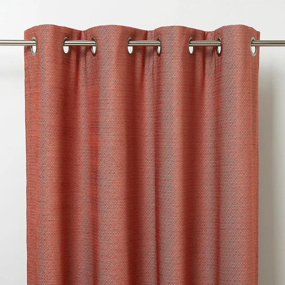 Rideau GoodHome Digga orange l.140 x H.260 cm