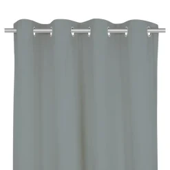 Rideau GoodHome Hiva gris l.140 x H.260 cm