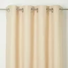 Rideau GoodHome Kosti coloris naturel l.140 x h.260 cm