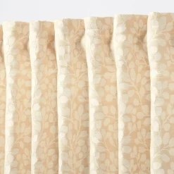 Rideau GoodHome Mulgrave coloris naturel l.140 x h.260 cm