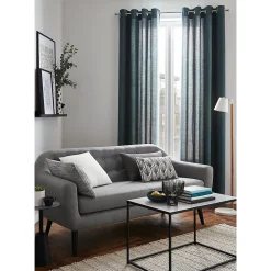 Rideau GoodHome Novan vert l.140 x H.260 cm