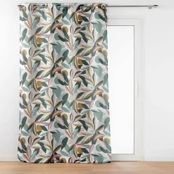 Rideau Grande Hauteur à Œillets 140 x 280 cm Polyester Imprimé Lavinia