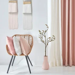 Rideau Hiva 260x140 cm Rose pâle GoodHome