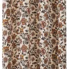 Rideau imprimé fleurs roses Miekki GoodHome l.140 x H.260cm
