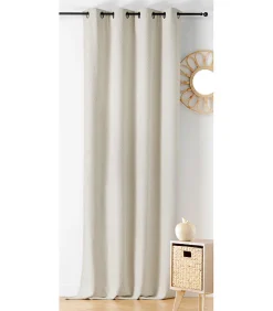 Rideau isolant thermique Andy - 140x260cm - Ecru