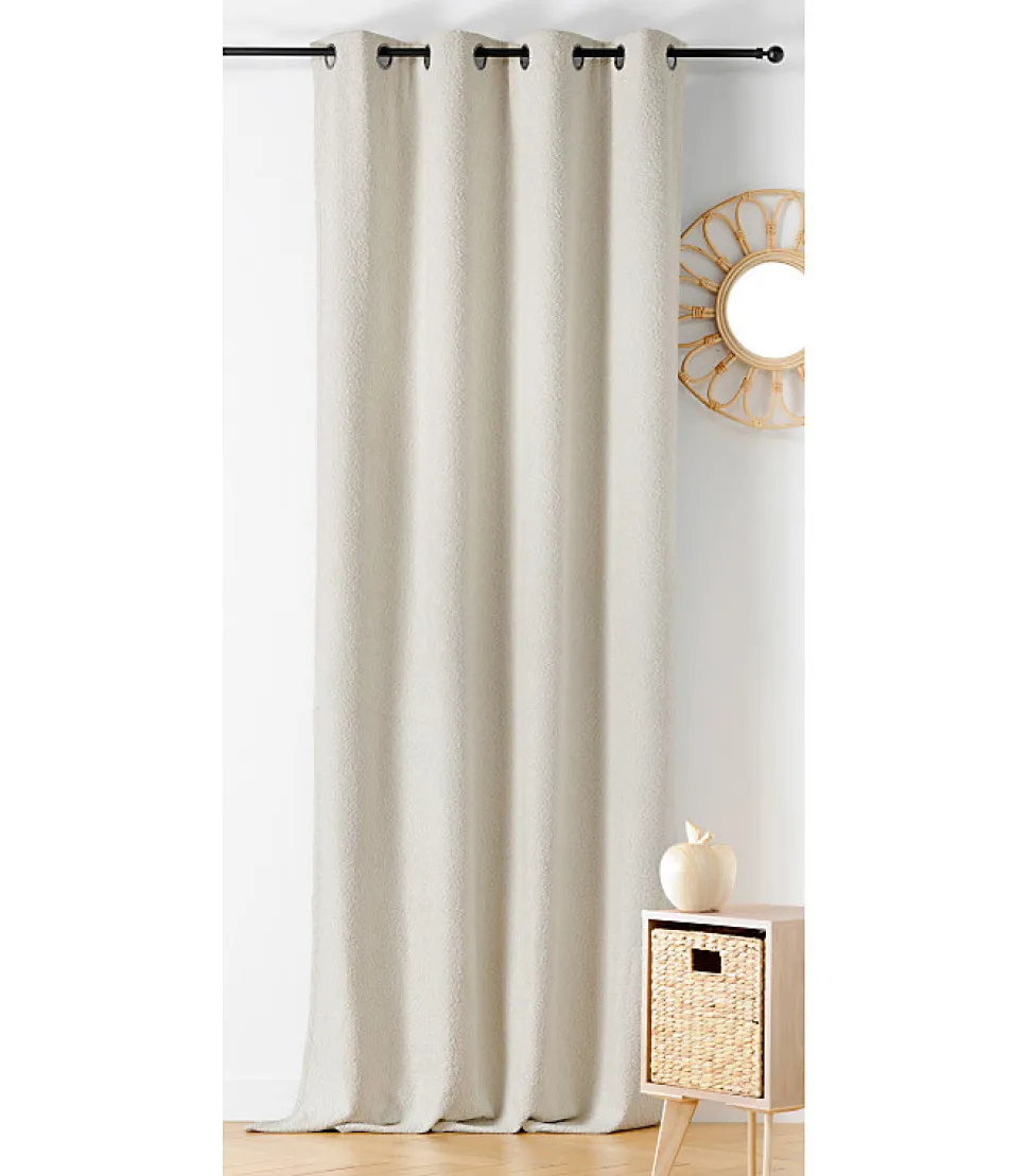 Rideau isolant thermique Andy - 140x260cm - Ecru