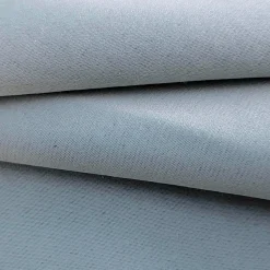 Rideau isolant Thermique doublure polaire amovible à velcro à œillets 135x240cm prêt a poser, Bleu Grisé