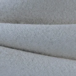 Rideau isolant Thermique doublure polaire amovible à velcro à œillets 135x240cm prêt a poser, Bleu Grisé