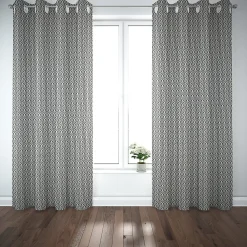 Rideau Koki GoodHome l.140 x H.260 cm noir