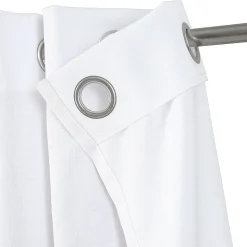 Rideau Novan GoodHome blanc l.140 x H.260 cm