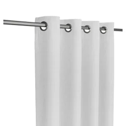 Rideau Novan GoodHome blanc l.140 x H.260 cm