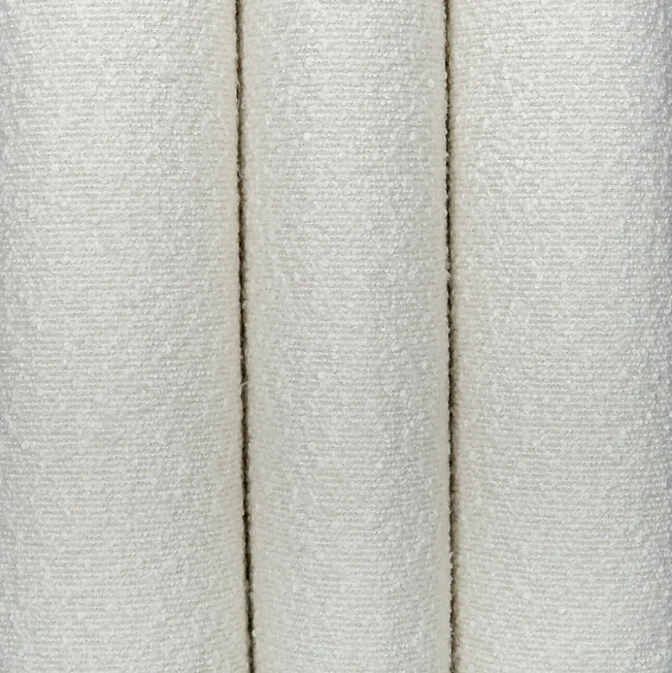 Rideau occultant à œillets effet bouclette Oliva blanc cassé L.260 x l.140cm GoodHome