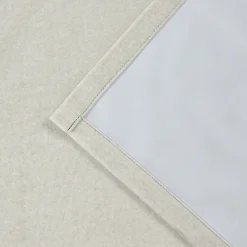 Rideau occultant à œillets effet flanelle Dumi beige L.260 x l.140cm GoodHome
