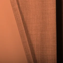 Rideau occultant à œillets Novan terracotta L.240 x l.140 GoodHome