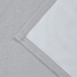 Rideau occultant à œillets effet flanelle Dumi gris L.260 x l.140cm GoodHome