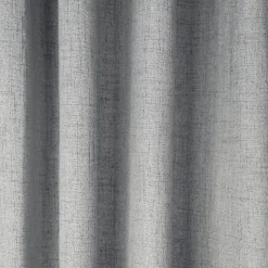 Rideau occultant à œillets gris L.260 x l.130cm, Rocle Mars