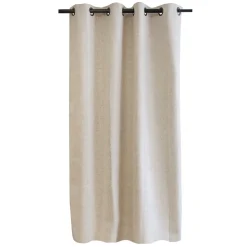 Rideau occultant à oeillets Mars beige L.260 x l.130cm Rocle