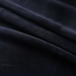Rideau occultant - vidaXL - Velours Noir - 290x245 cm - Œillets métalliques - Lavable