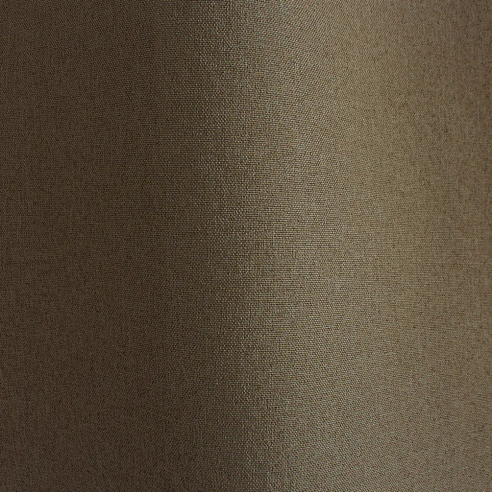 Rideau occultant aspect chambray (140x240 cm - Taupe)