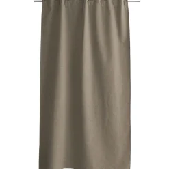 Rideau occultant aspect chambray (140x240 cm - Taupe)